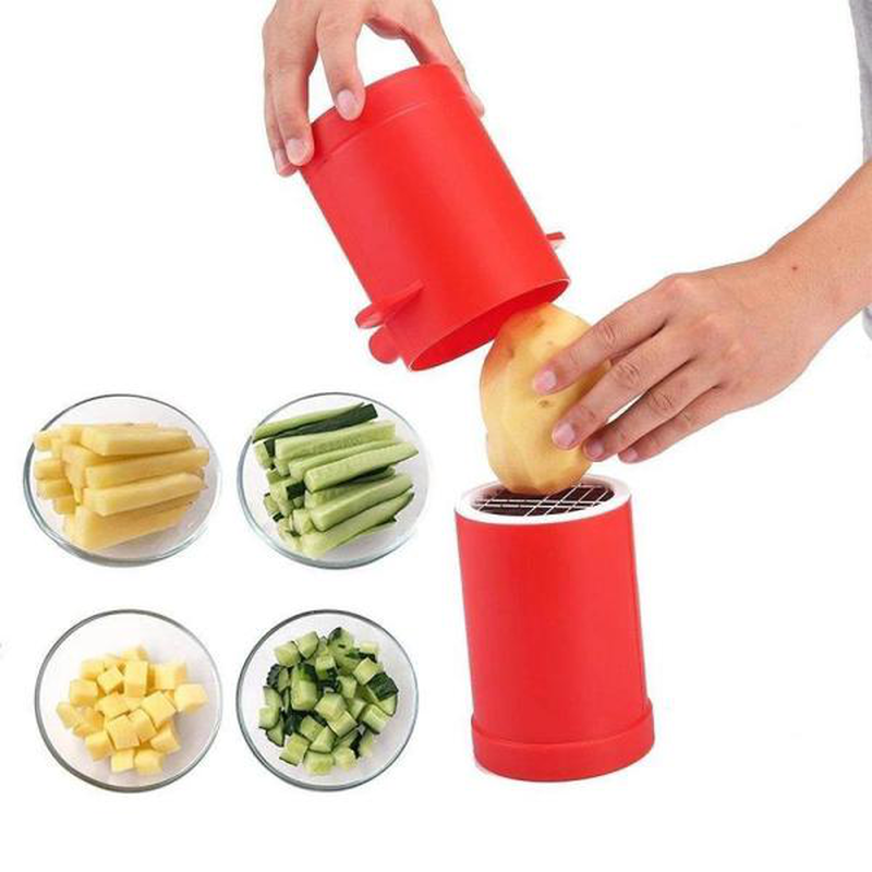 Product image: Κόφτης για πατάτες τηγανητές και δοχείο μαγειρέματος jiffy fries, , medium-null