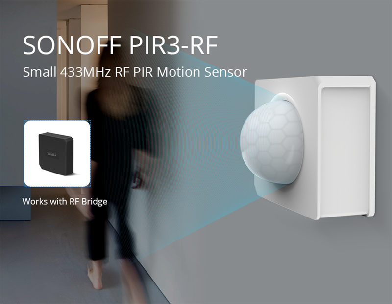 Product image: Sonoff pir3 rf motion sensor, , medium-null