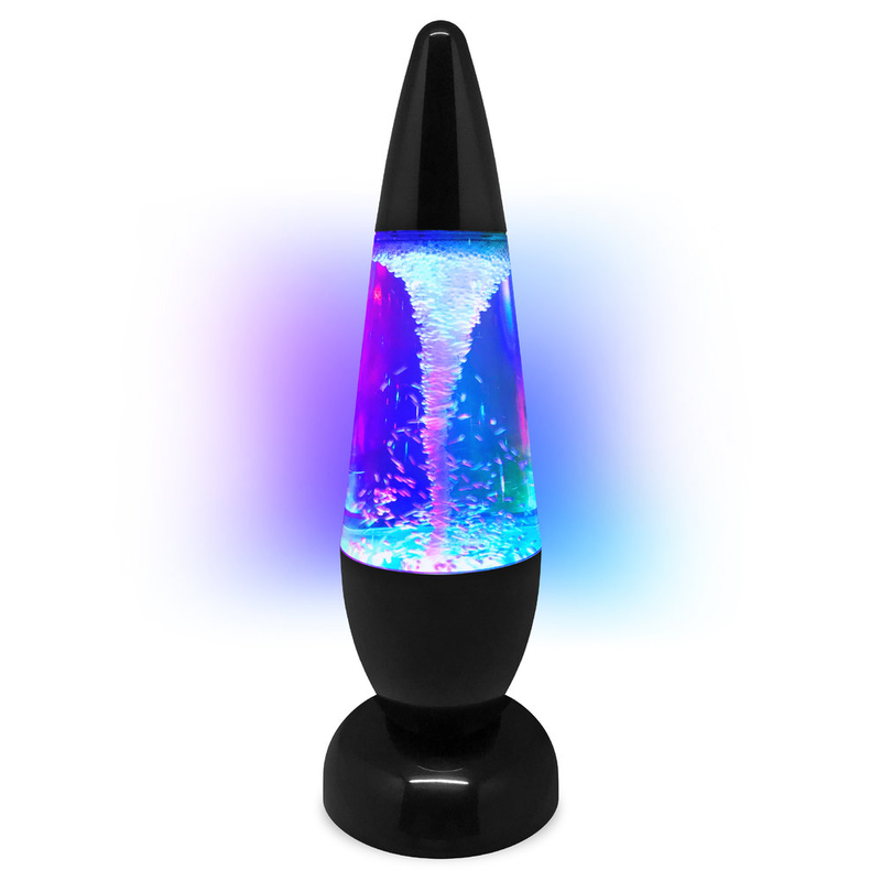 Color changing led tornado glitter lamp, , medium-null