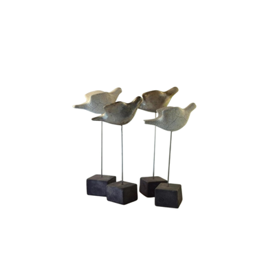 Large Ceramic Bird on Base, , medium