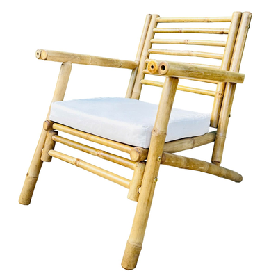 Lounge chair / natural bamboo, , medium