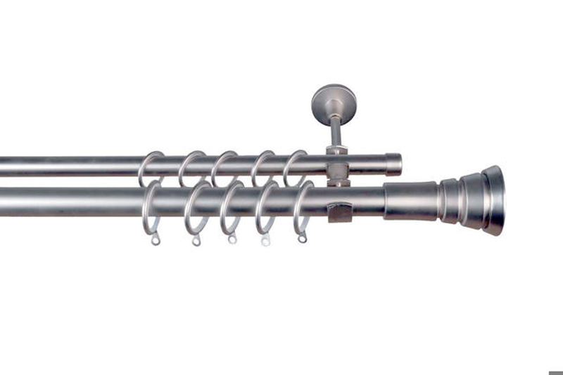 Rod prince 22/25 16/19 140-240 chrome extendable, , medium-null