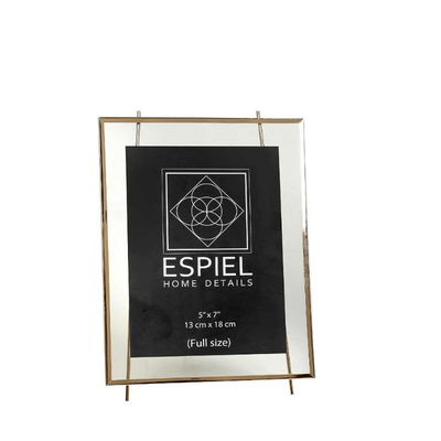 Espiel photo frame 10x15cm - gold, , medium