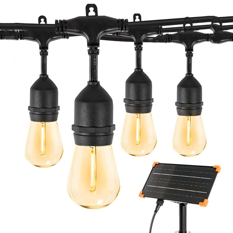 Product image: Γιρλάντα ηλιακού φωτισμού με 12 λάμπες – rixme, , medium-null