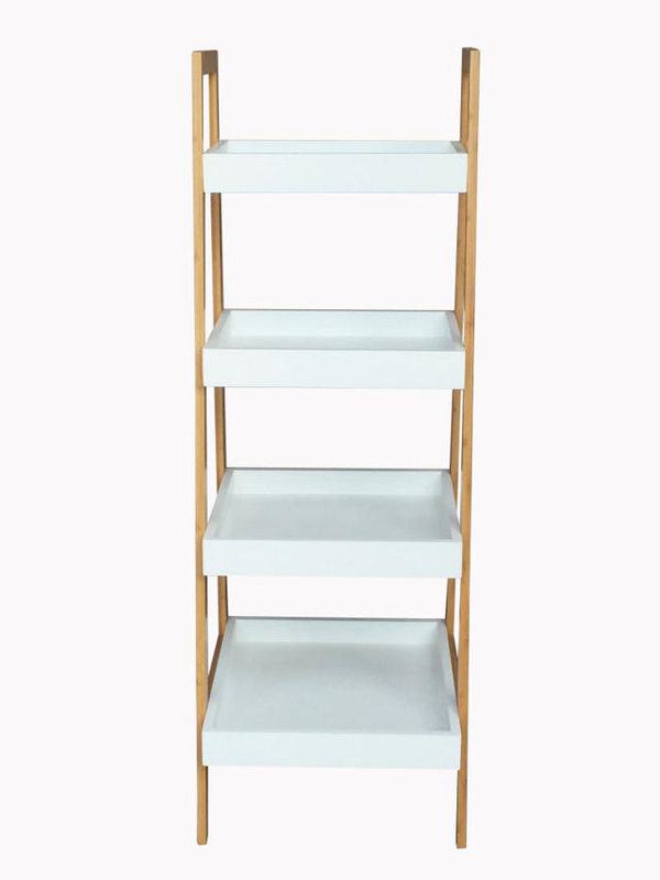 Tokyo 4 tier shelf mdf+bamboo, , medium-null
