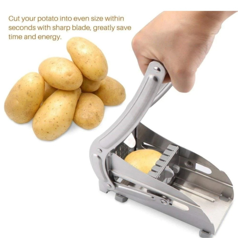 Product image: Επαγγελματικός μεταλλικός ανοξείδωτος πατατοκόφτης, , medium-null