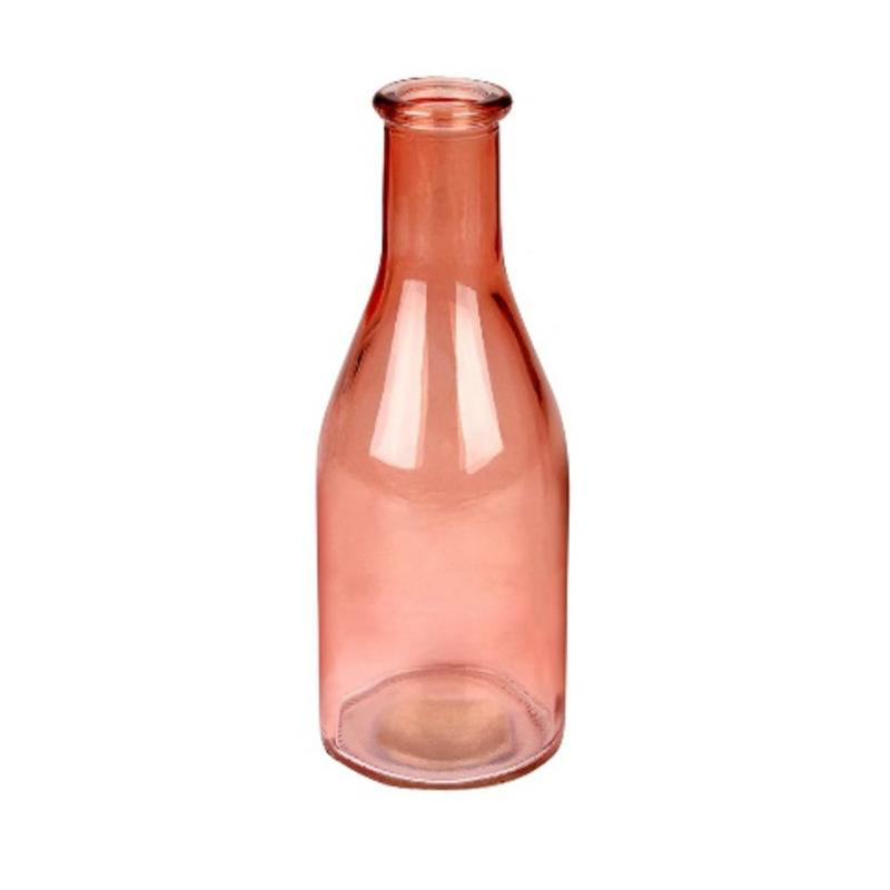 Product image: Vase moroni glass 6.5x18cm - peach, , medium-null