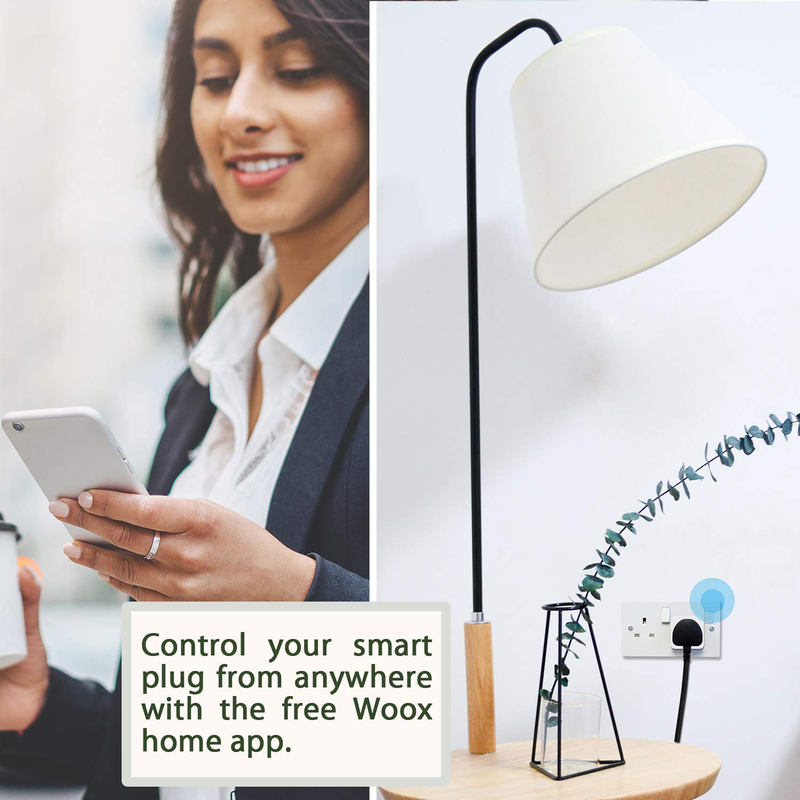 Woox r4785 Wi-Fi smart plug uk, , medium image number null