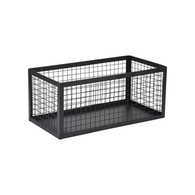 Estia cage metallic basket 23.5x15x11cm - black, , medium