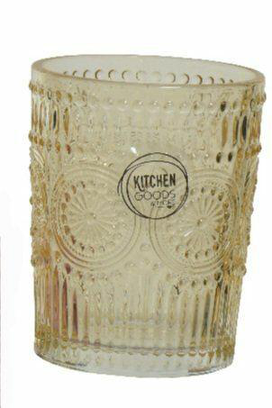 Drinking glass - cream-null