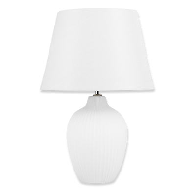 Ai white ceramic table lamp 33x50cm
