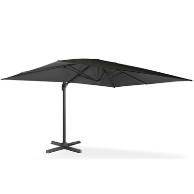 L.h garden hanging garden umbrella 3x4m black