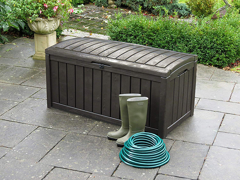 Product image: Keter glenwood μπαοyλο αποθηκευσης 128x65x61cm 390l καφε, , medium-null