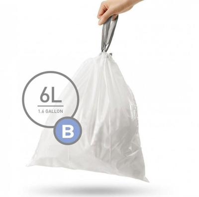 Simplehuman bin bag liner b (6l) 30pcs, , medium
