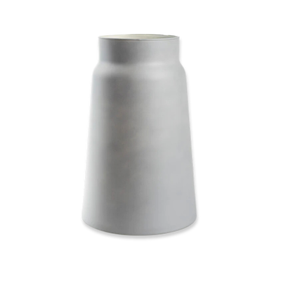 Jodeco glass eco vase atlas 30x19cm (available in 2 colours), Grey, medium