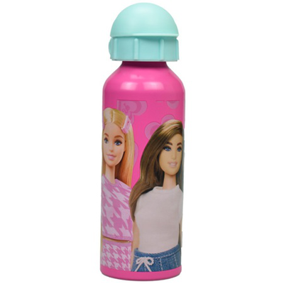 Gim water canteen alouminium 520ml barbie, , medium