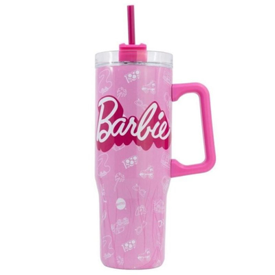 Stor : barbie - dw insulated stainless steel xl ramble mug 940 ml 92242, , medium