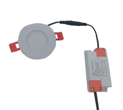 Sunlight led 3w recessed round panel 6000k ø75mm, , medium