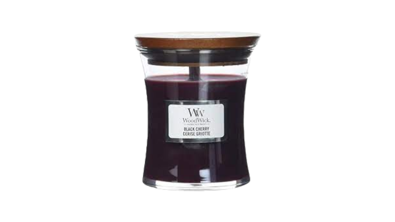 Woodwick small black cherry 85g, , medium-null