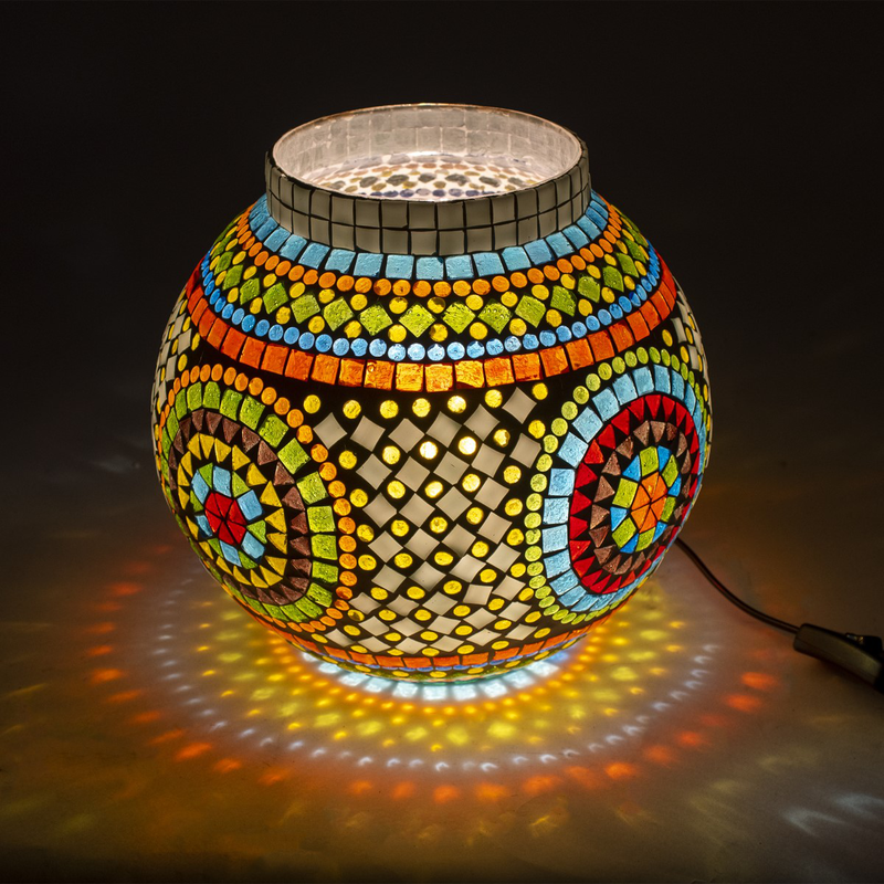 Mosaic round big vitro lamp, , medium image number null