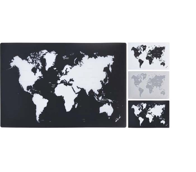 American placemat world 3 assorted colors 44cm x 38.5cm, , medium