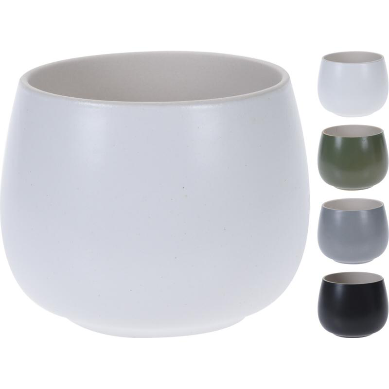 Product image: Γλαστρα κεραμικη - διαφορα χρωματα, , medium-null