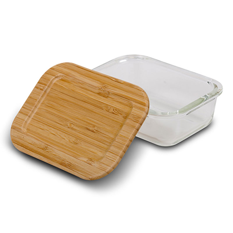 Product image: Arizona rectangular glass container 300ml, , medium-null