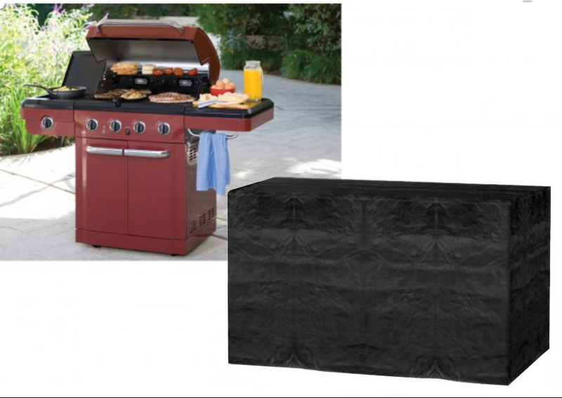 Καλυμμα ψησταριας 120gr 95x50x75h μαυρο, , medium image number null