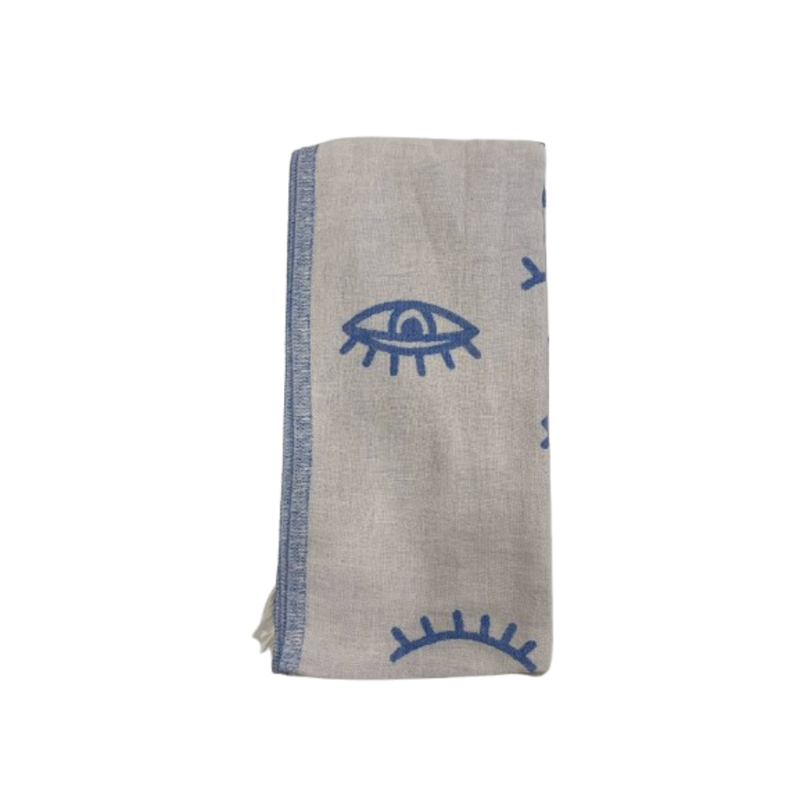 Beach towel 'irida' pearl blue, , medium-null