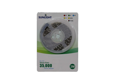 Sunlight led 4.8w/m flexible strip 3-meter set blue, , medium