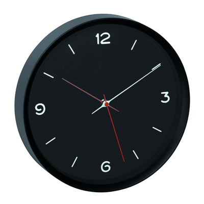Tfa analogue wall clock - black
