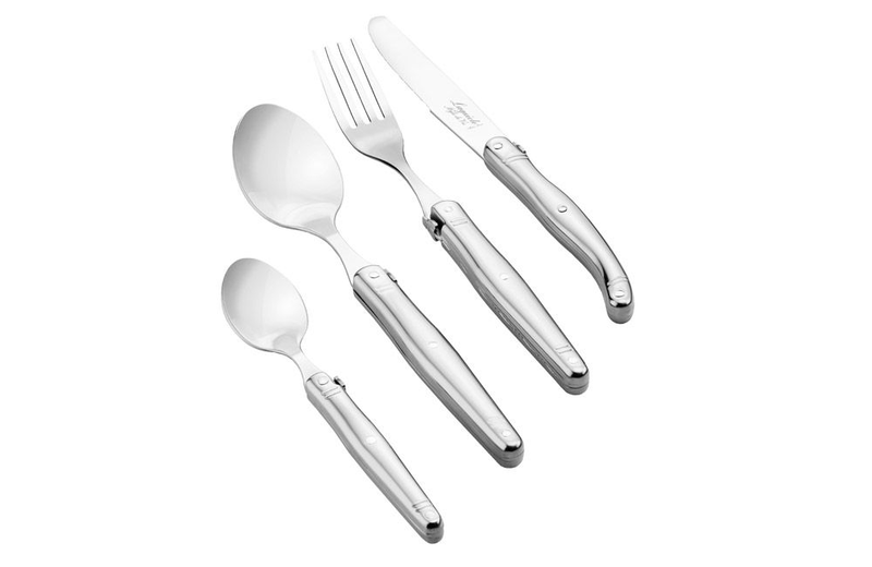Product image: Laguiole premium line 24pcs cutlery set stainless steel 1.8mm thick blade, , medium-null