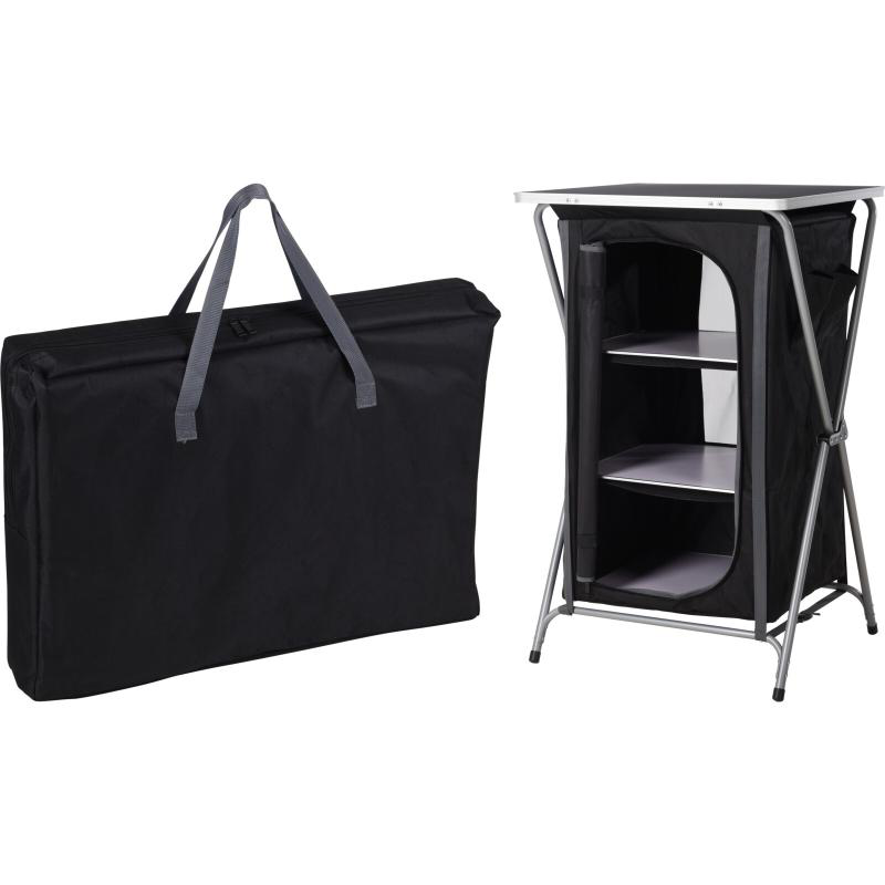 Foldable cabinet - black, , medium image number null