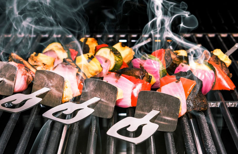 Char-broil stainless steel skewers (4pcs), , medium-null