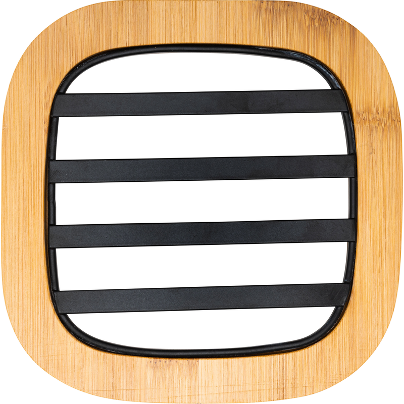 Estia 01-13189 trivet bamboo essentials 17x17x1cm, , medium-null