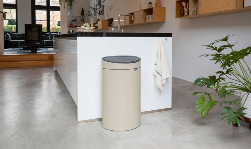 Brabantia touch bin 40l - soft beige, , medium image number null