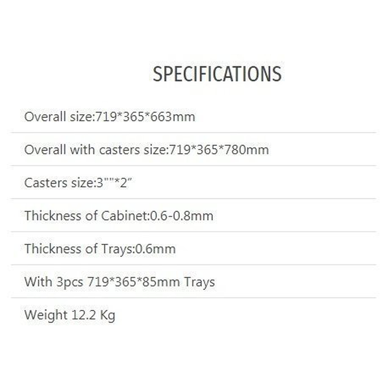 Product image: Total tool cart (thptc301), , medium-null
