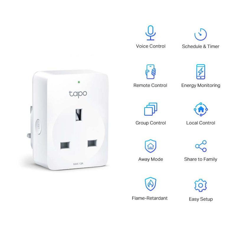 Tp link εξυπνη Wi-Fi πριζα παρακολουθηση ενεργειας, , medium image number null
