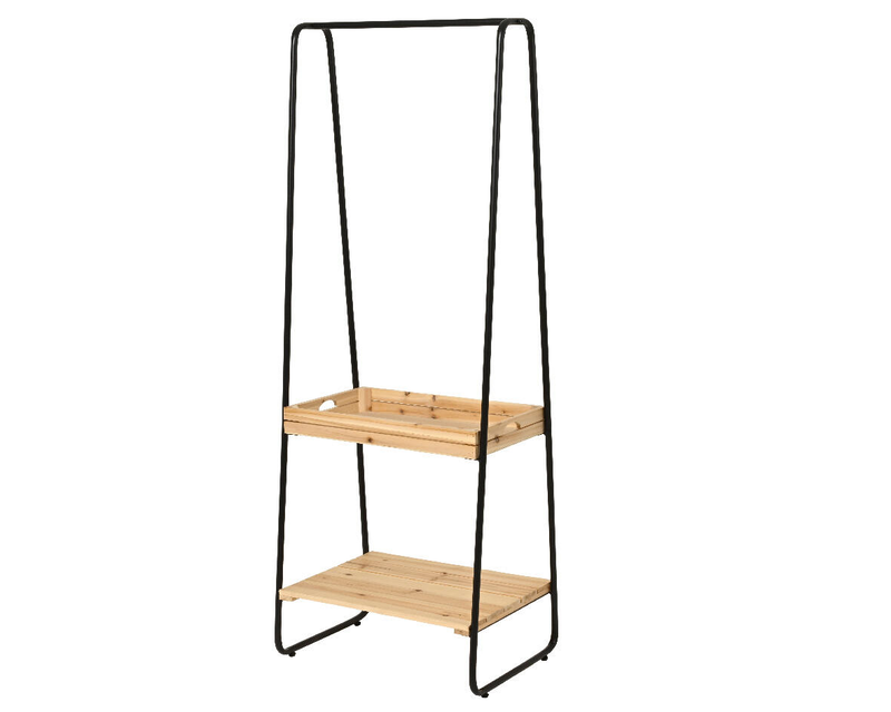 Product image: Planter rack firwood/iron, , medium-null