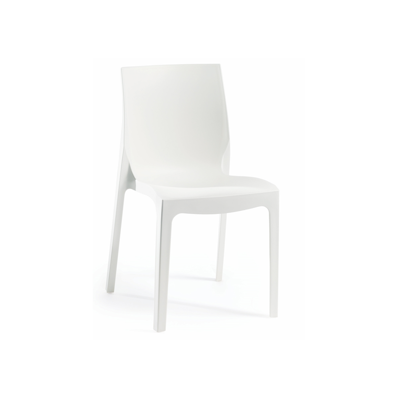 Emma chair without arms plastic black-null