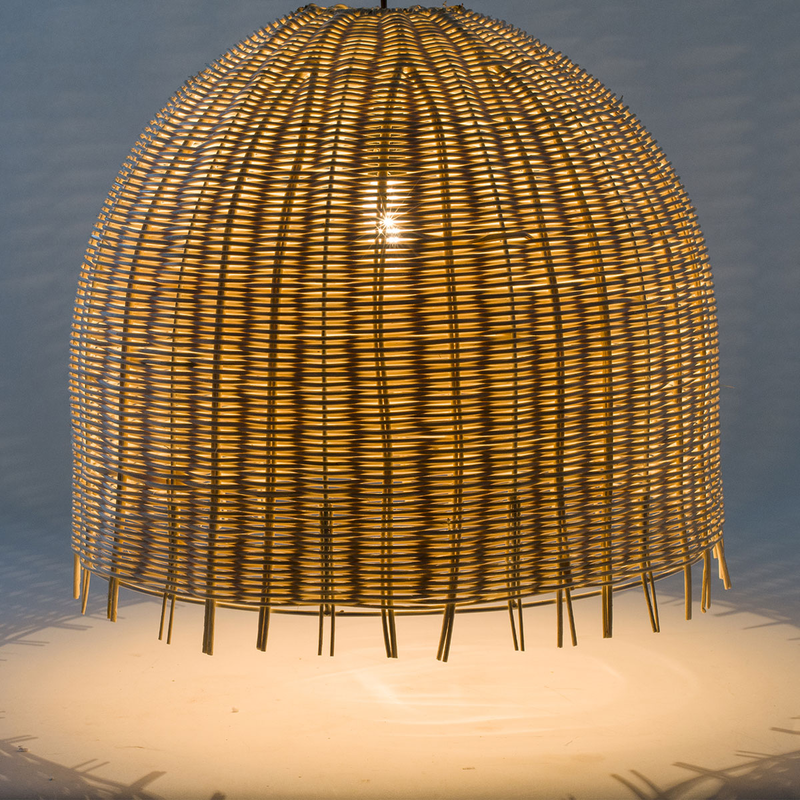 Rattan lamb shade, , medium-null