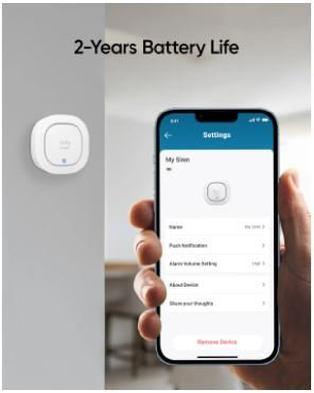 Product image: Anker eufy security alarm siren, , medium-null
