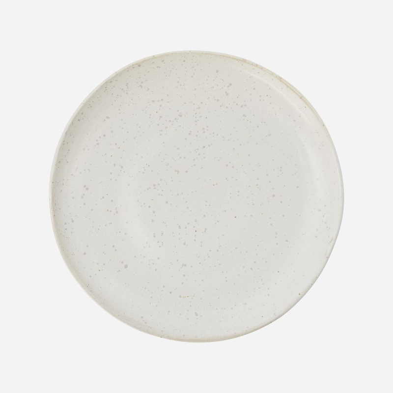 Pion lunch plate grey/white-null