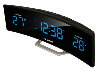 Blaupunkt cr12bk clock radio with indoor and outdoor temperature, , medium