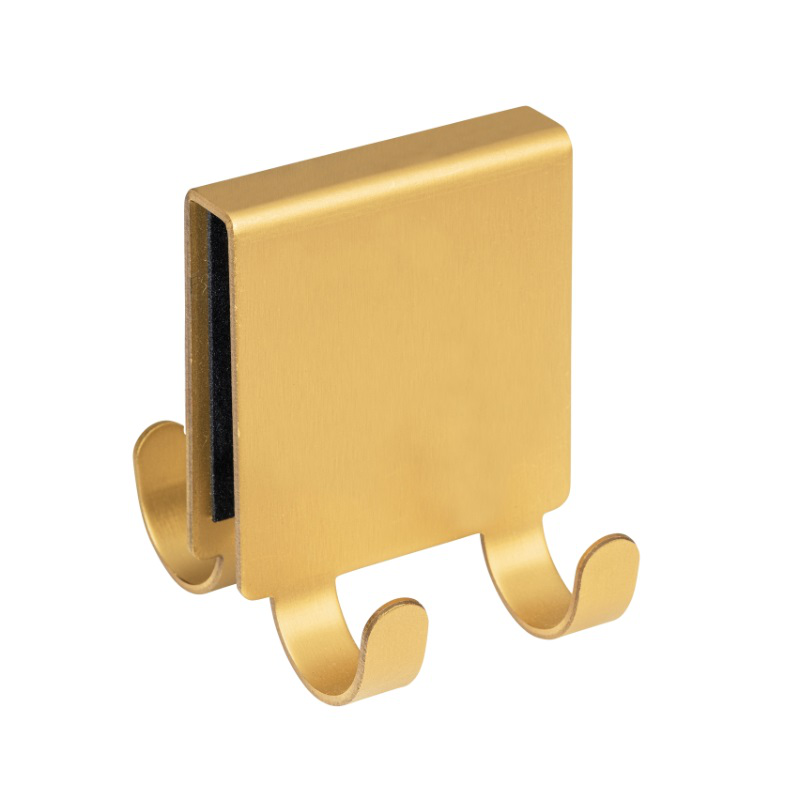 Product image: Wenko double hook shower - gold, , medium-null