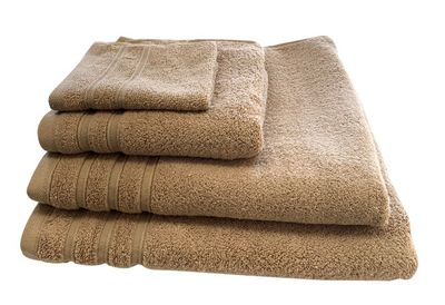 Bath towel chocolate fluffy 85x150cm 500gsm, , medium