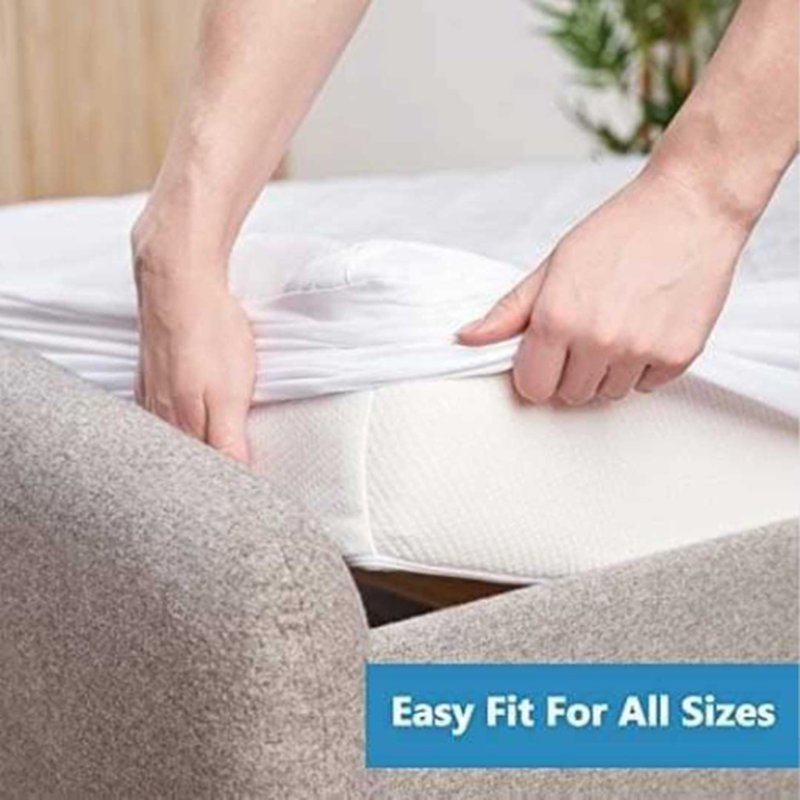Quilted mattress protector double 5ft  #66462 image number null