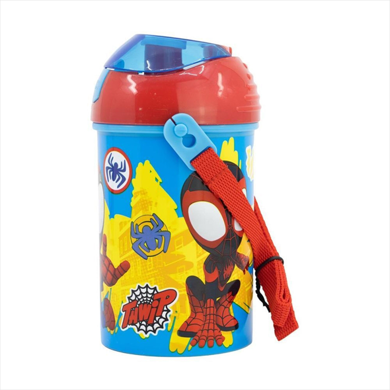 Product image: Stor : marvel : spidey friends - pop up canteen 450ml 15069, , medium-null