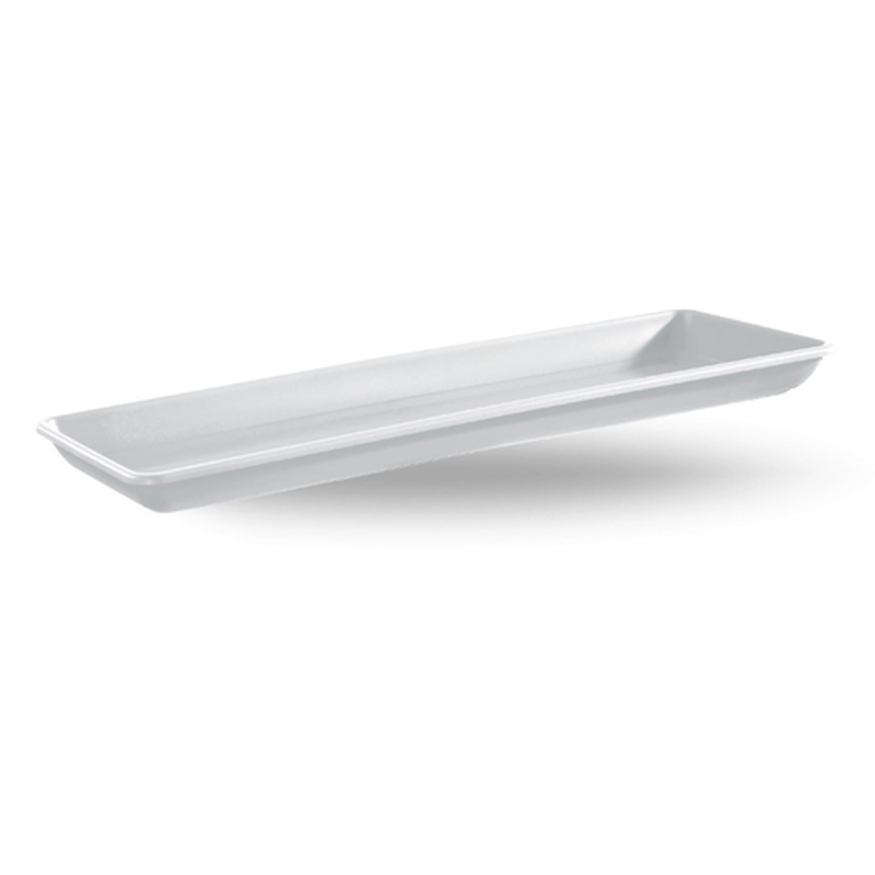 Product image: Veca plastic plate rectangular 60x20cm white, , medium-null