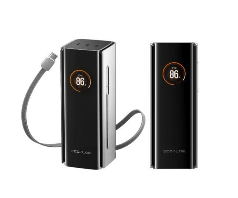 Ecoflow charge powerbank rapid pro 20000mAh 230w + 100w built-in cable black, , medium-null